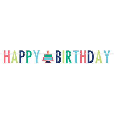 Modern Birthday Letter Banner (x1u)
