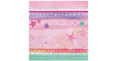 Festival Beverage Napkins (x16u)