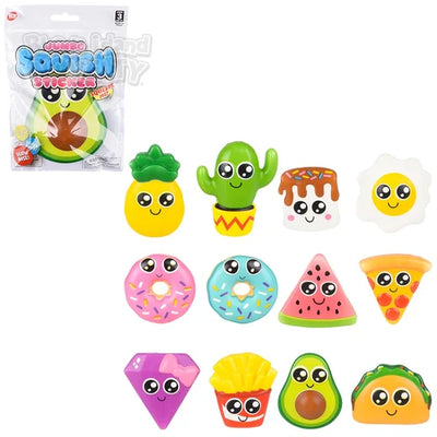 Set de stickers squish tamaño Jumbo