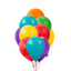 Latex Balloon 12" Happy Assorted (x12u)