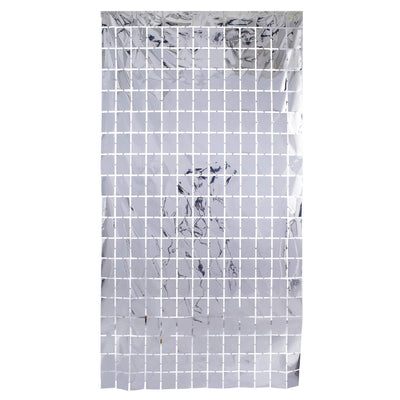 Cortinas Foil Cuadrados - Todos Colores (3x8ft)