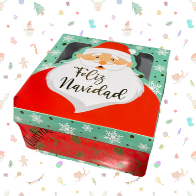 Caja Empaque con Tapa MEDIANA Santa