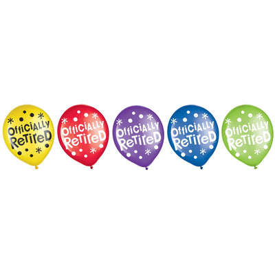 Officially Retired Printed Latex Balloons 12" (x15u)