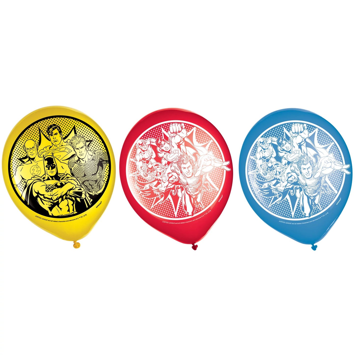 Justice League Heroes Unite™ Printed Latex Balloons