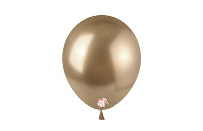 Latex Balloon 12" Platinum Gold (x12u)