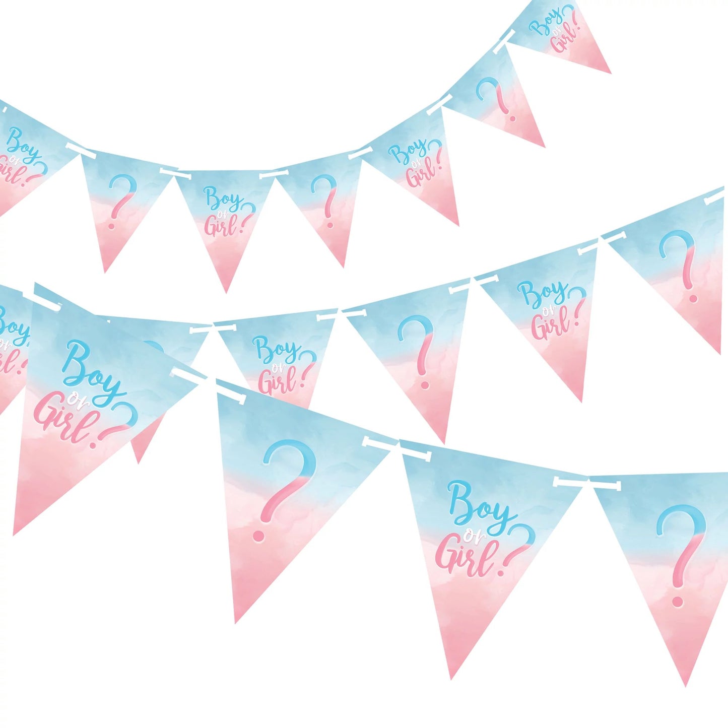 The Big Reveal Pennant Banner (x1u)