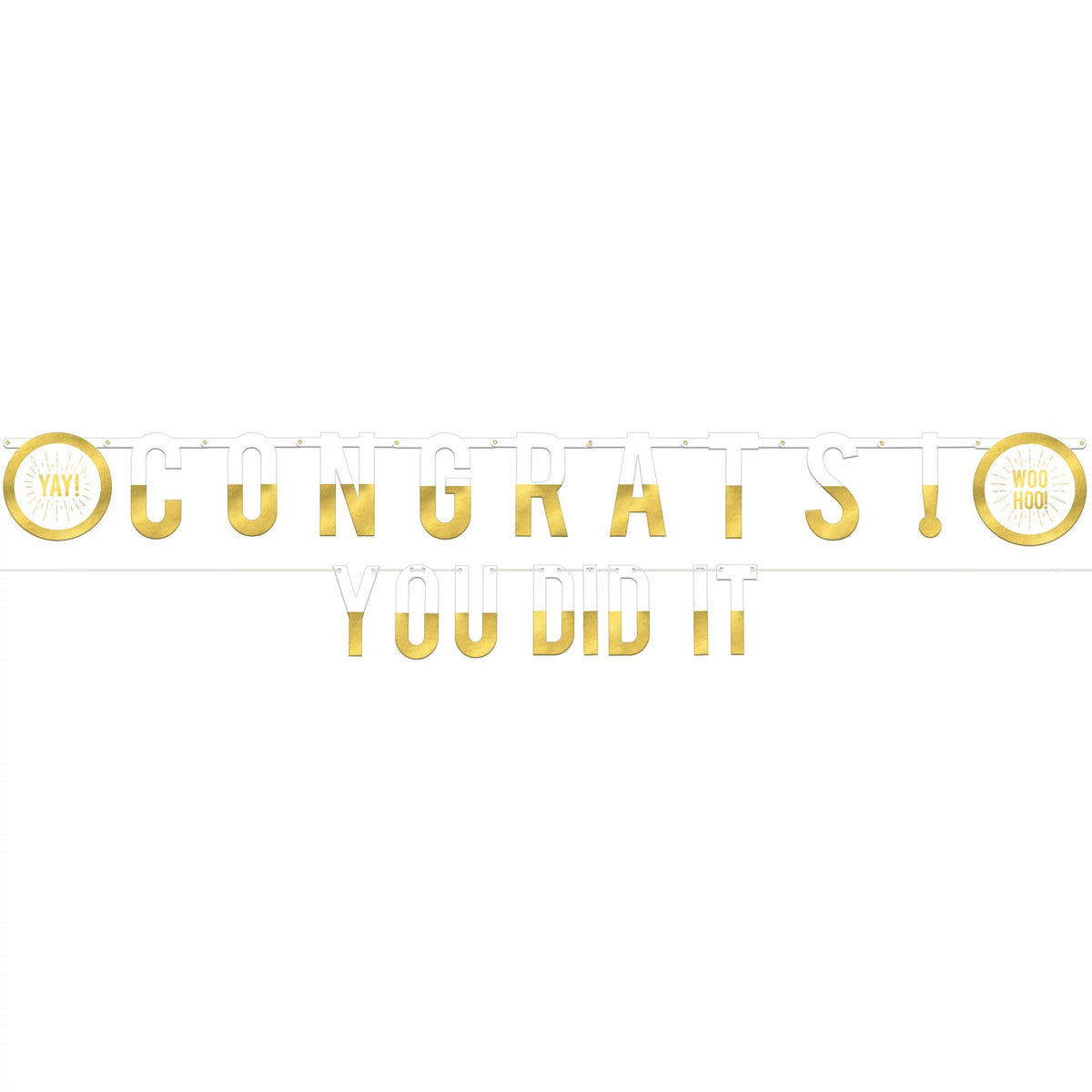 Congratulations Double Banner (x2u)