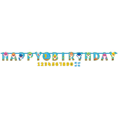 Baby Shark Jumbo Add An Age Banner