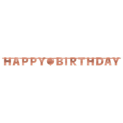 Blush Birthday Letter Banner (x1u)