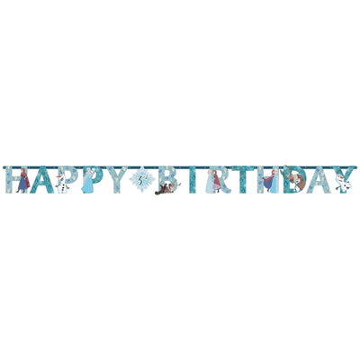Frozen Jumbo Letter Banner Kit