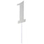 Glittered Stick Numbers Silver (x4u)