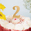 Glittered Stick Numbers Gold (x4u)