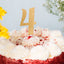 Glittered Stick Numbers Gold (x4u)