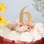 Glittered Stick Numbers Gold (x4u)