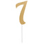 Glittered Stick Numbers Gold (x4u)