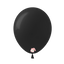 Latex Balloon 12" Black (x25u)