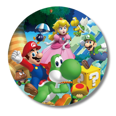 Mario Bros Platos 9" (x10u)
