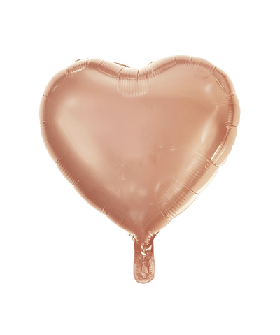 Heart Rose Gold 16" Foil Balloon