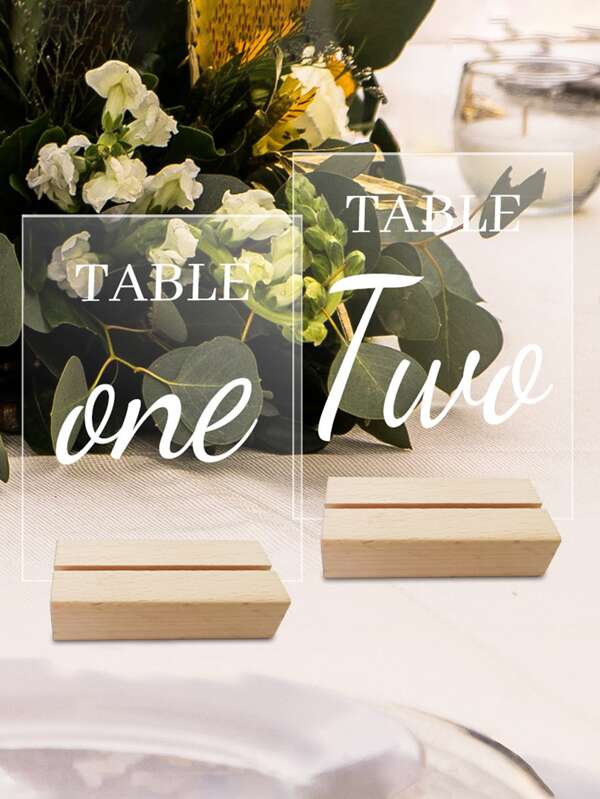 Identificadores de Mesa CUADRADO (Centro de Mesa)