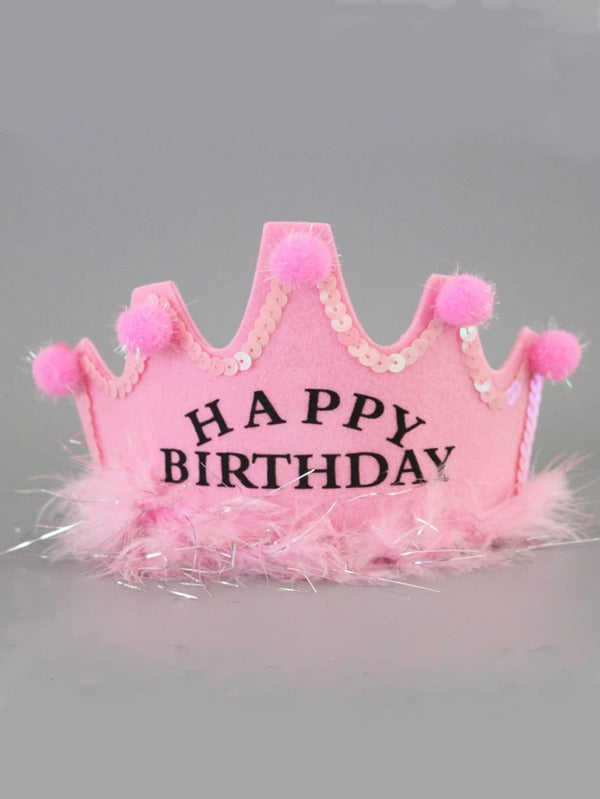 Tiara Rosa Feliz Cumpleaños/Happy Birthday