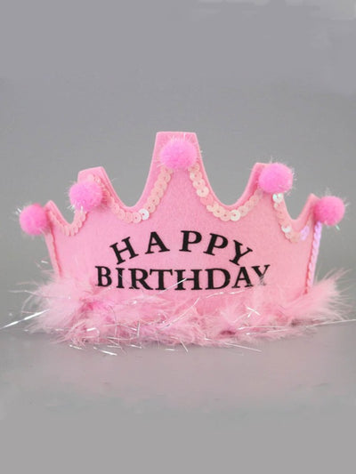 Tiara Rosa Feliz Cumpleaños/Happy Birthday