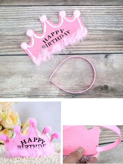 Tiara Rosa Feliz Cumpleaños/Happy Birthday