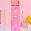 Botella de Agua Rosa 500ML