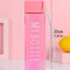 Botella de Agua Rosa 500ML