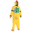 Bowser Hooded Jumpsuit Adult L/XL