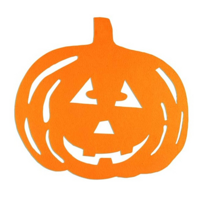 Fieltro Calabaza Decorativa (x1u)