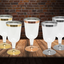Copas Vino Plásticas con borde metálico (x12u)