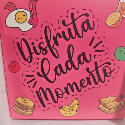 Caja Empaque Disfruta Cada Momento (Pequeña)