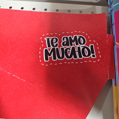 Cono Florero Pequeño TE AMO MUCHO