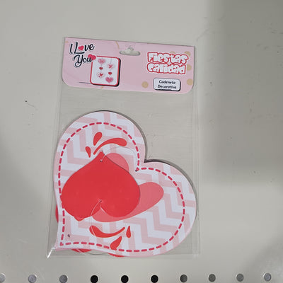 Cadeneta Decorativa x Ud Línea Love San Valentín
