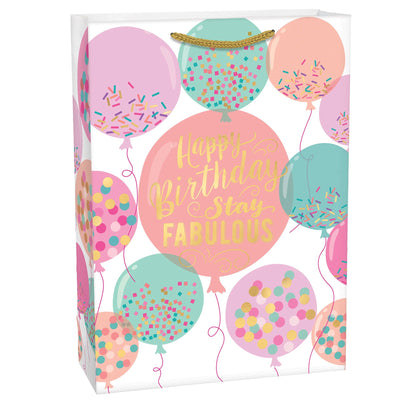 XL Gift Bag - Birthday Balloons