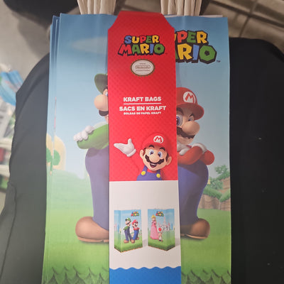 Super Mario Bro Kraft Bags