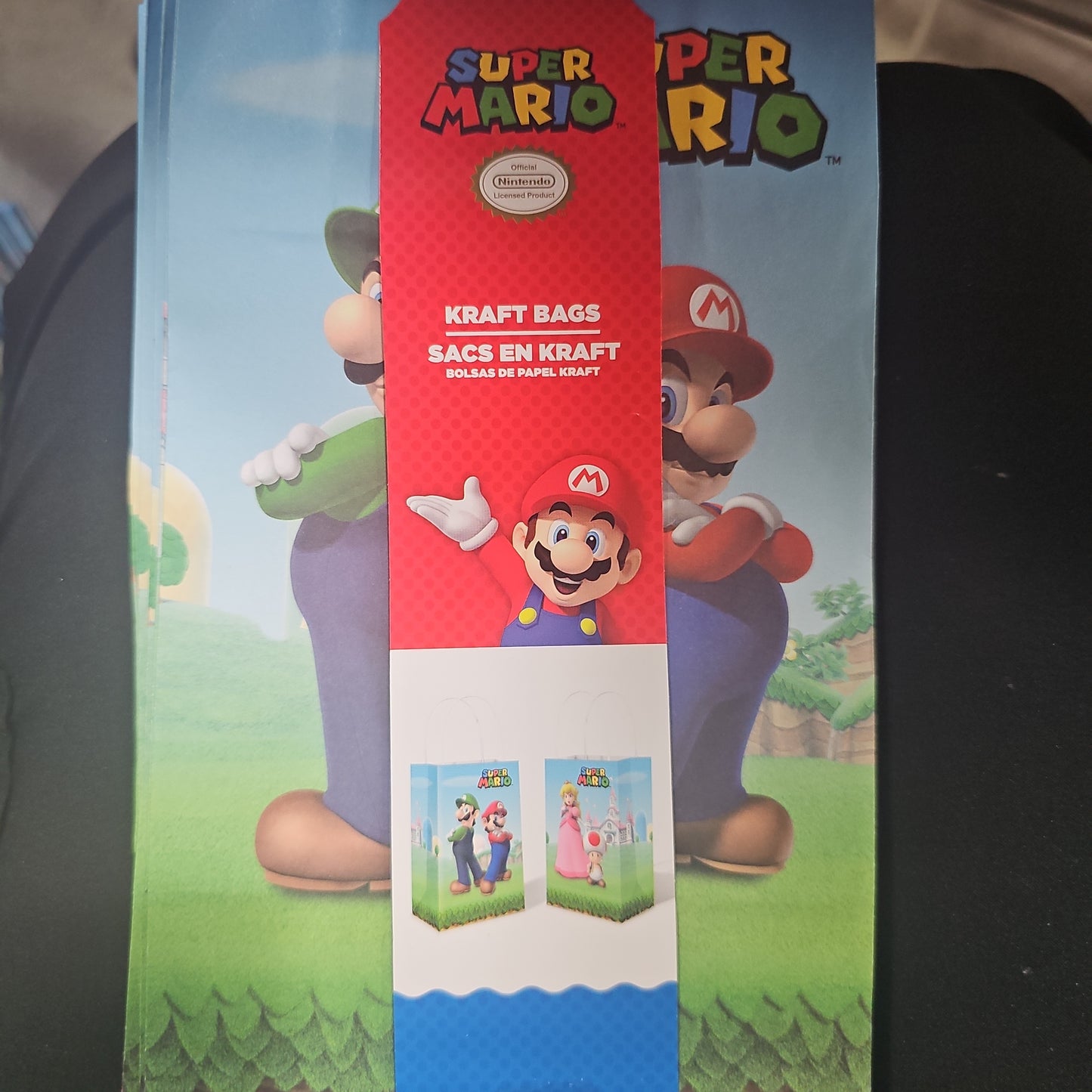 Super Mario Bro Kraft Bags