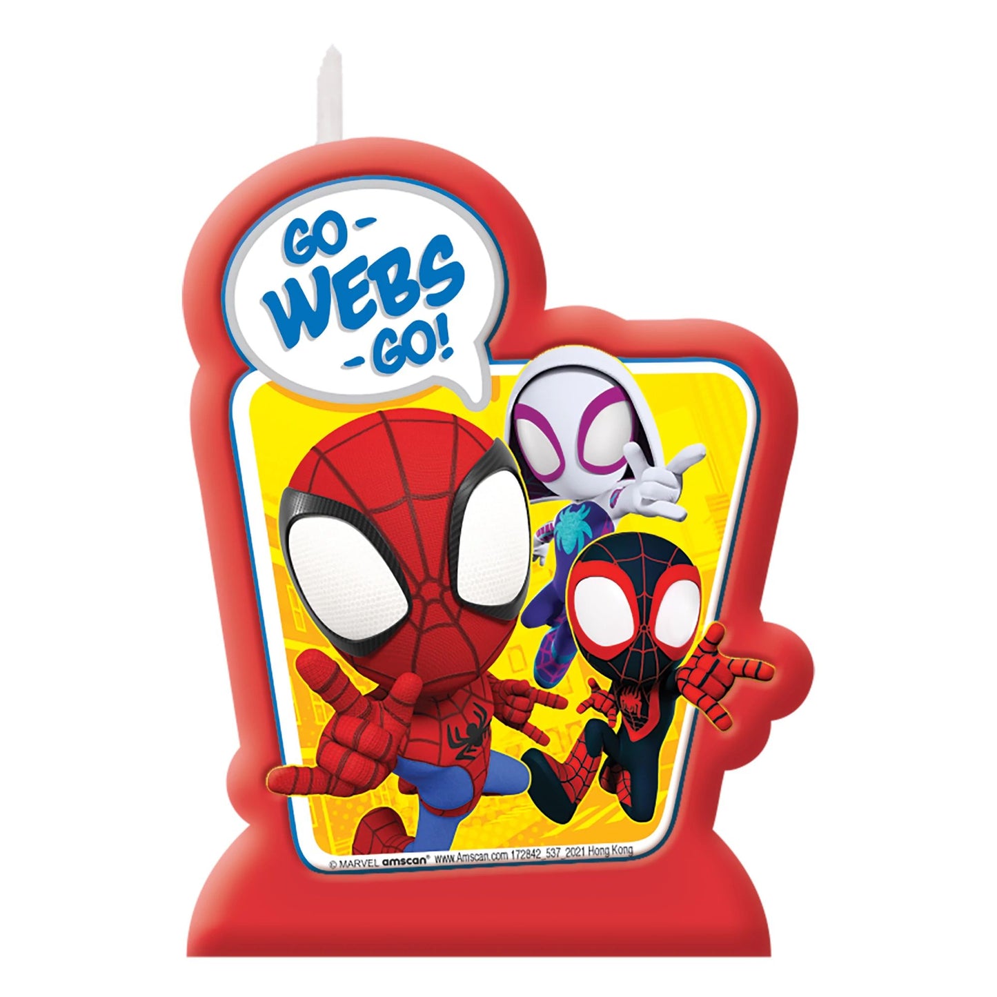 Spidey and His Amazing Friends Candle