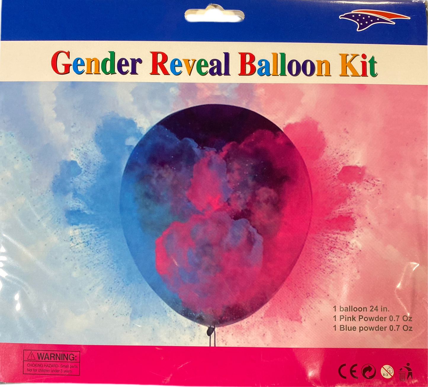 Gender Reveal Balloon Kit (x1u) 24”