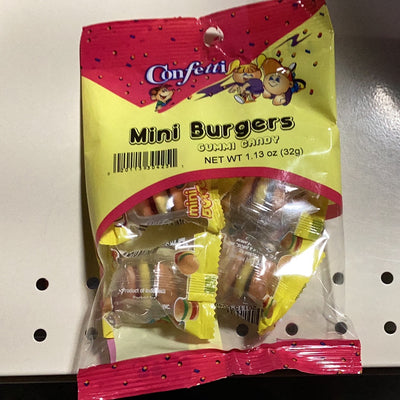Confetti B Mini Burger 02310