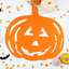 Fieltro Calabaza Decorativa (x1u)