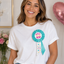 World's Best Mom Rosette Pin (x1u)