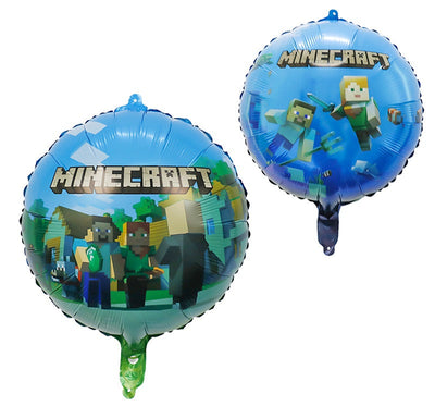 18" Minecraft Meeting Foil Balloon