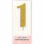 Number Cake Topper Gold