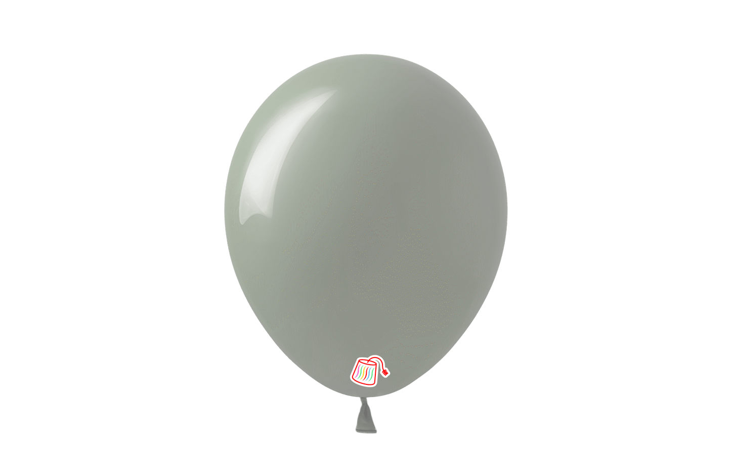 Gray Latex Balloon 12” (x25u)