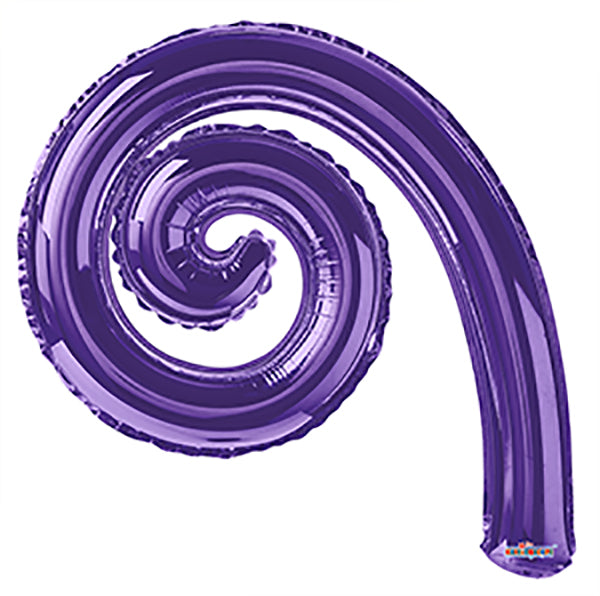 14" Airfill Only Kurly Spiral