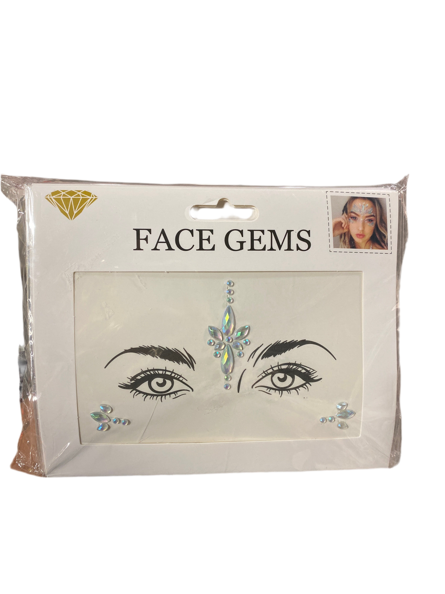 Glitter Gemas Faciales (14.5x16cm)