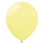 Kalisan 18” Macaron Pale Yellow (3ct)