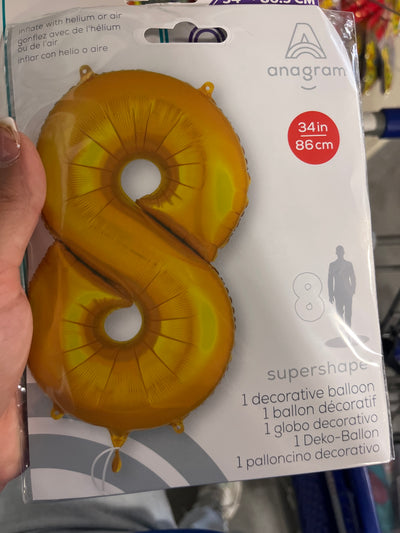 Globo Jumbo #8 Gold