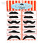 Set de bigotes divertidos para disfraz – 12 piezas